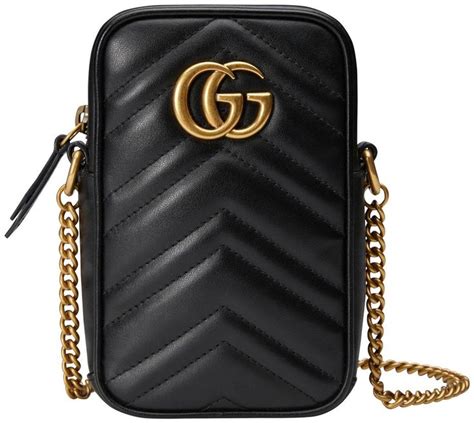 cell phone bag gucci|gucci mobile phone bag.